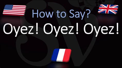 oyez meaning.